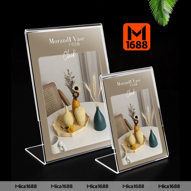 Kệ mica 1 mặt
