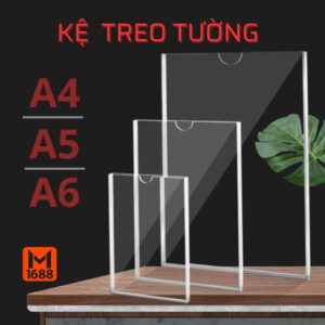 ke mica a4 treo tuong